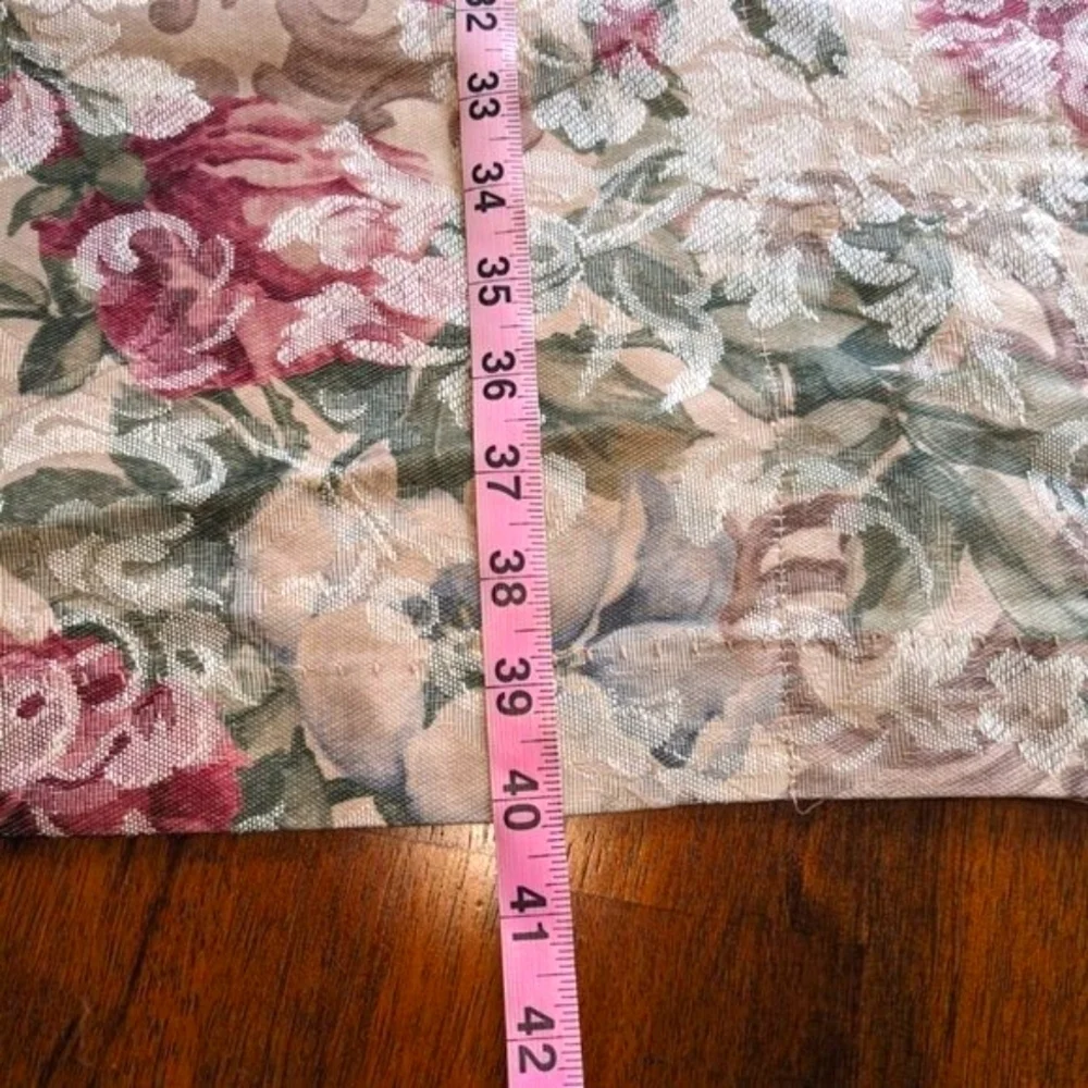 Floral Curtain Valance 80.5